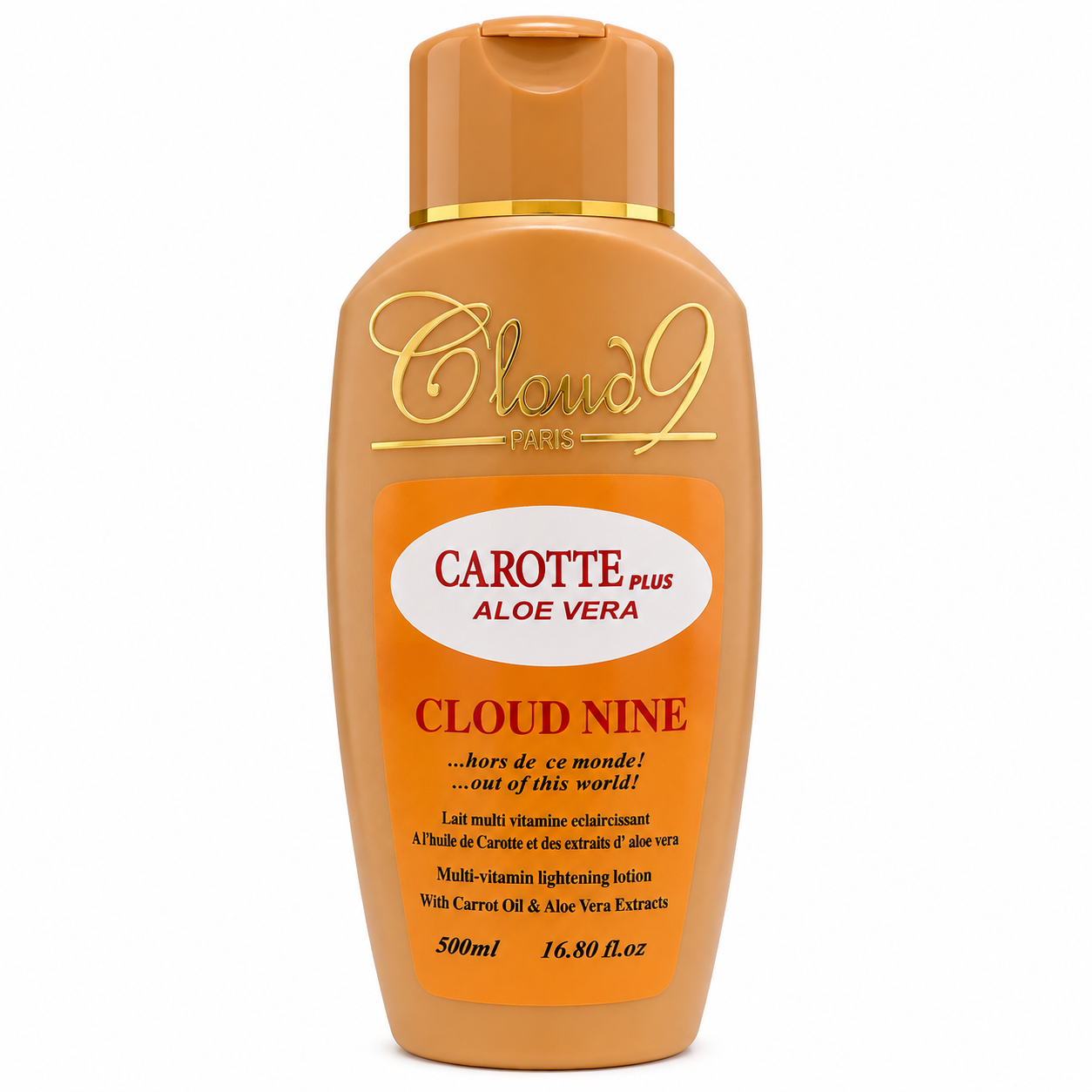 Cloud 9 Paris Carotte Plus Aloe Vera Cloud Nine Multi-Vitamin Lightening Lotion