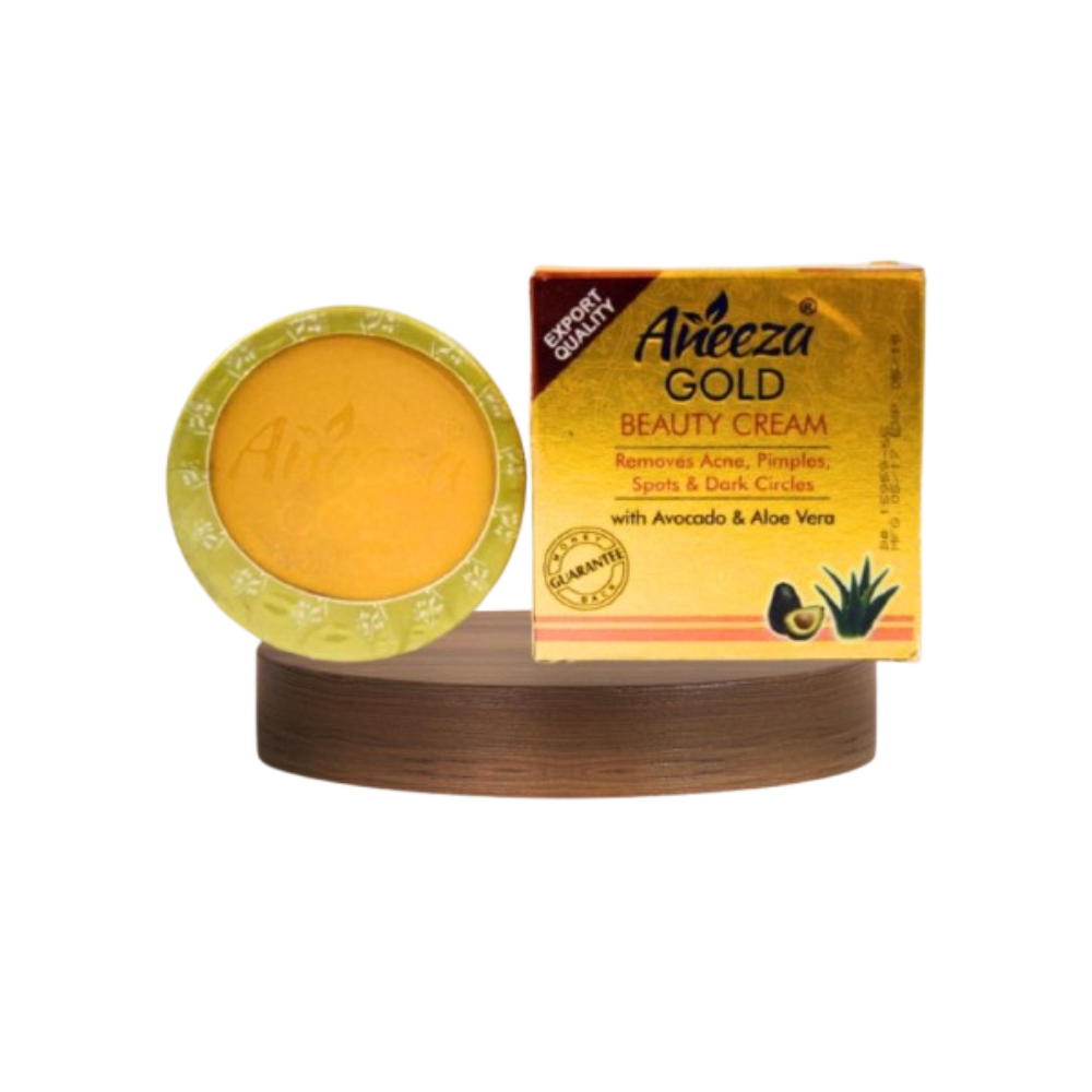 Aneeza Gold Beauty Cream With Avocado & Aloe Vera - 30g