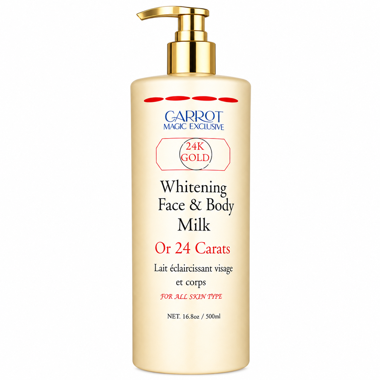 Carrot Magic Exclusive 24K Gold Face & Body Milk