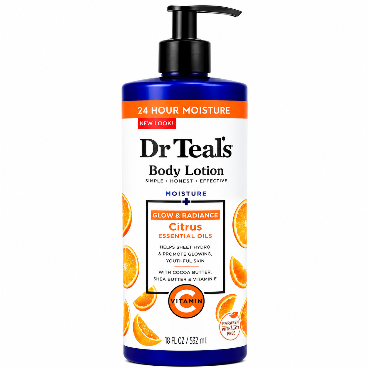 Dr Teal’s Vitamin C Body Lotion – 532ml
