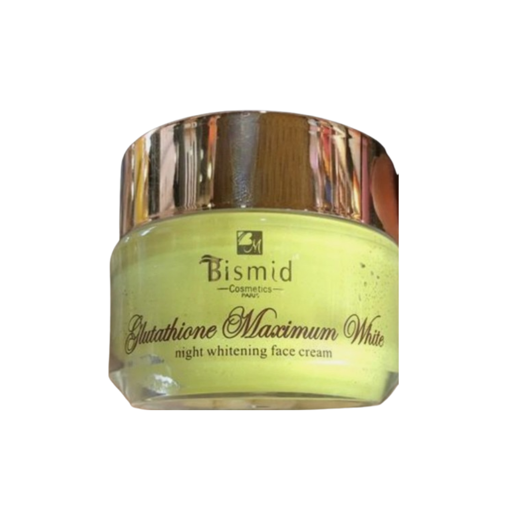 Bismid Glutathione Maximum White Night Whitening Face Cream - 50ml