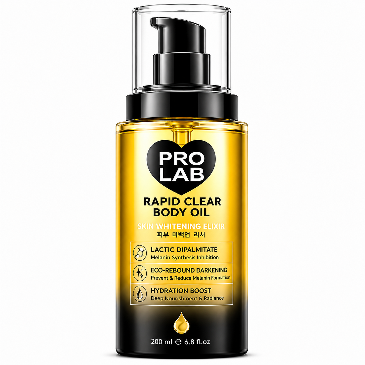 PRO LAB Rapid Clear Body Oil - 200g
