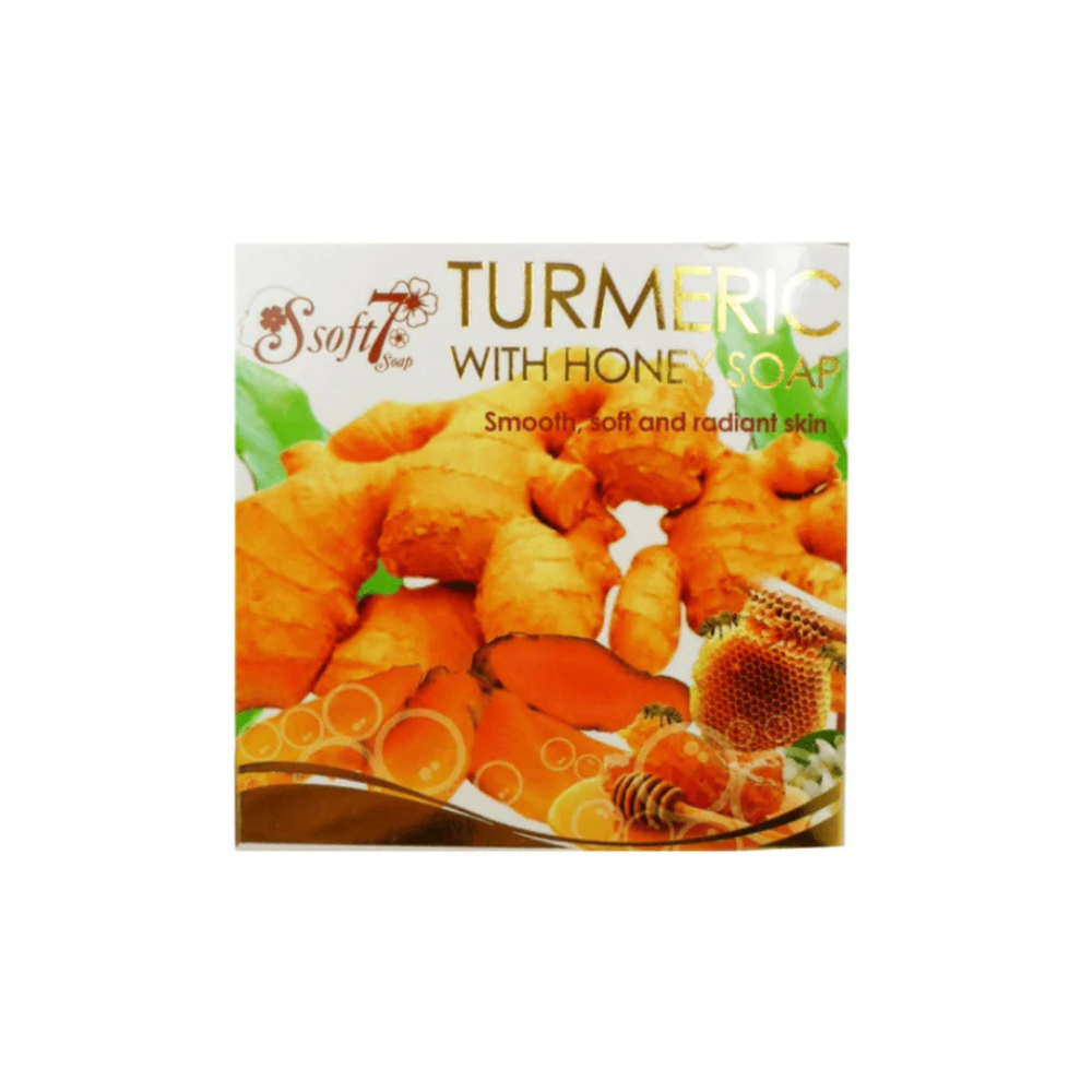 Soft7 Tumeric Honey Soap