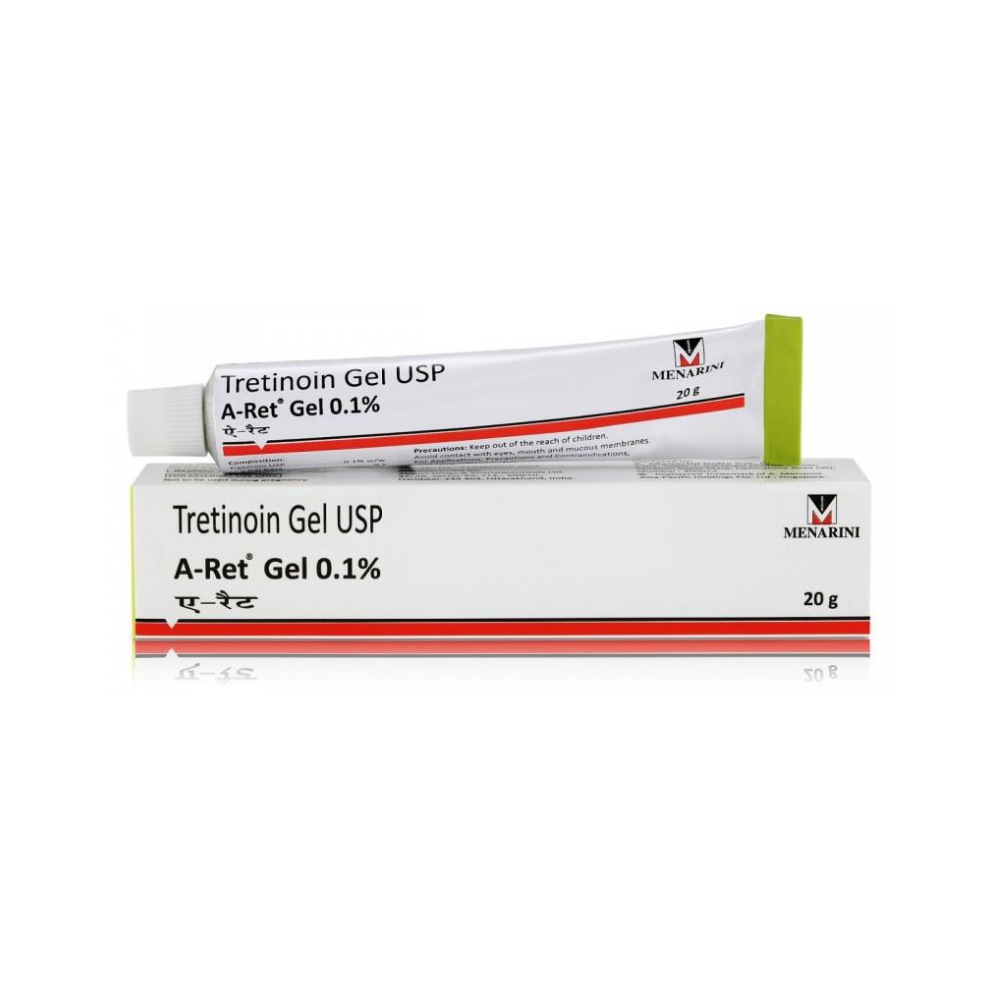 Tretinoin Gel USP A-Ret gel 0.1% - 20g
