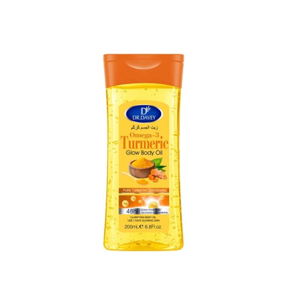 Omega-3 Turmeric Glow Body Oil – 200ml