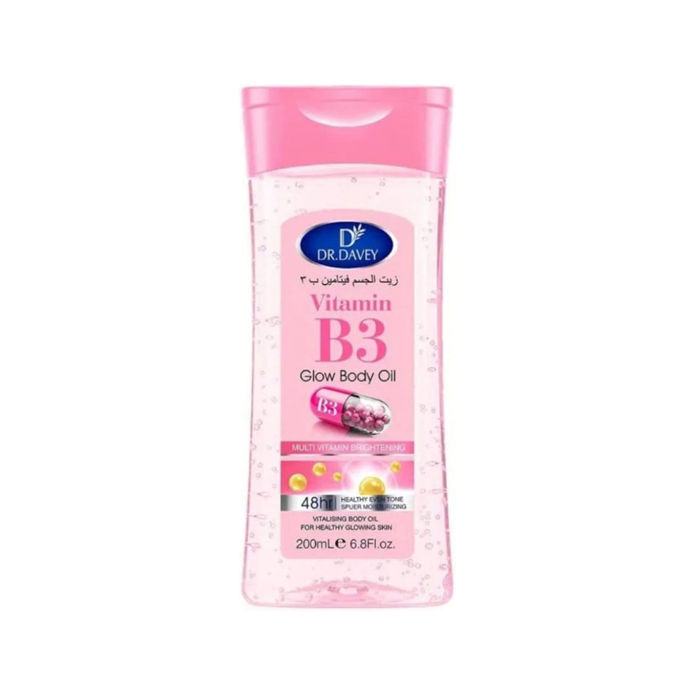 Dr. Davey Vitamin B3 Glow Body Oil – 200ml