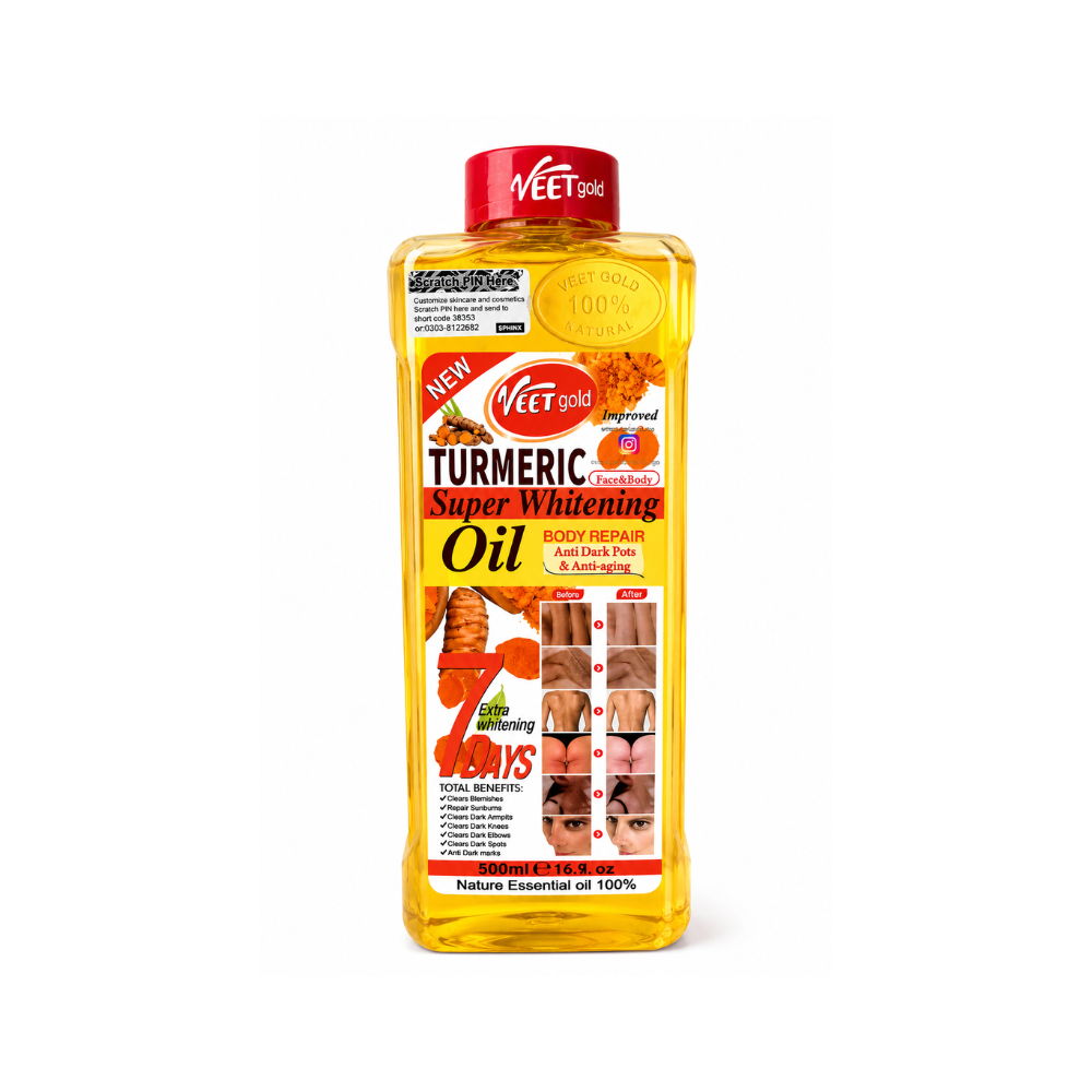Veet Gold Turmeric Oil – 1000ml