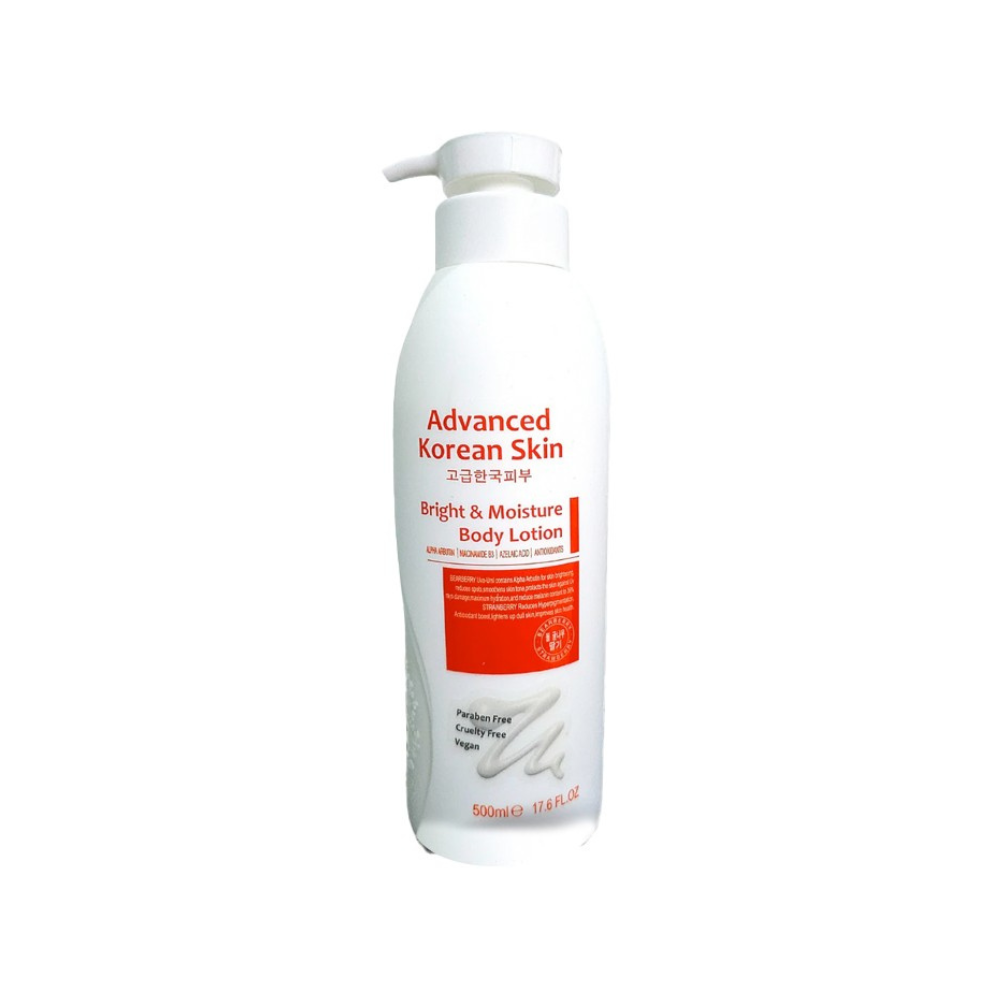 Advanced Korean Bright & Moisture Body Lotion- 500ml