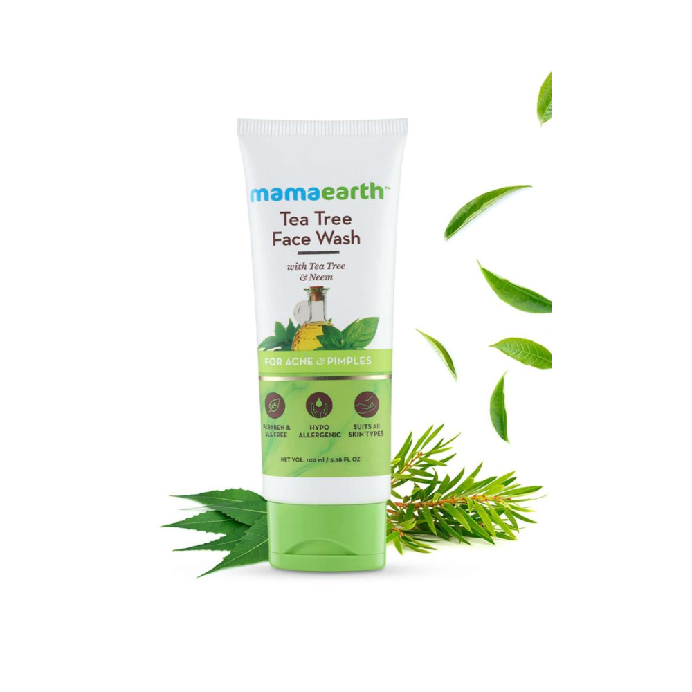 Mamaearth Tea Tree Face Wash - 100 ml