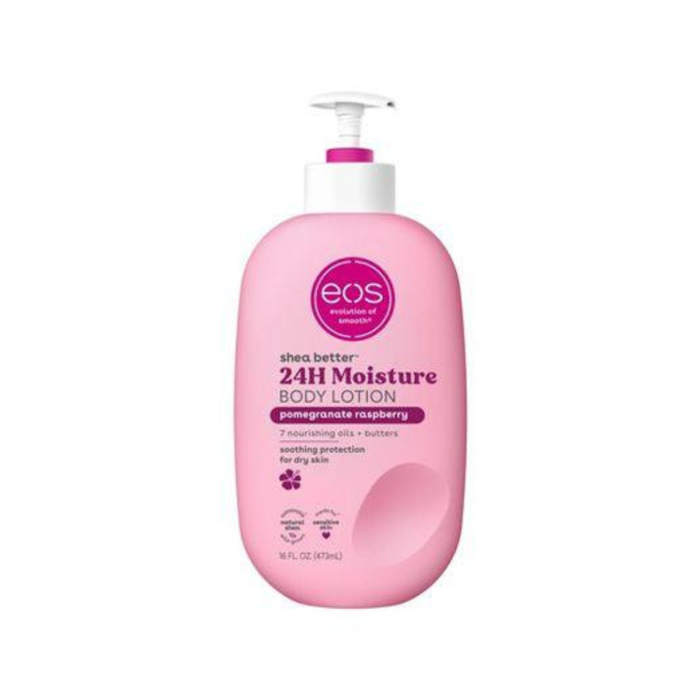 EOS Shea Better Body Lotion Pomegranate Raspberry 24 Hour Moisture - 473ml