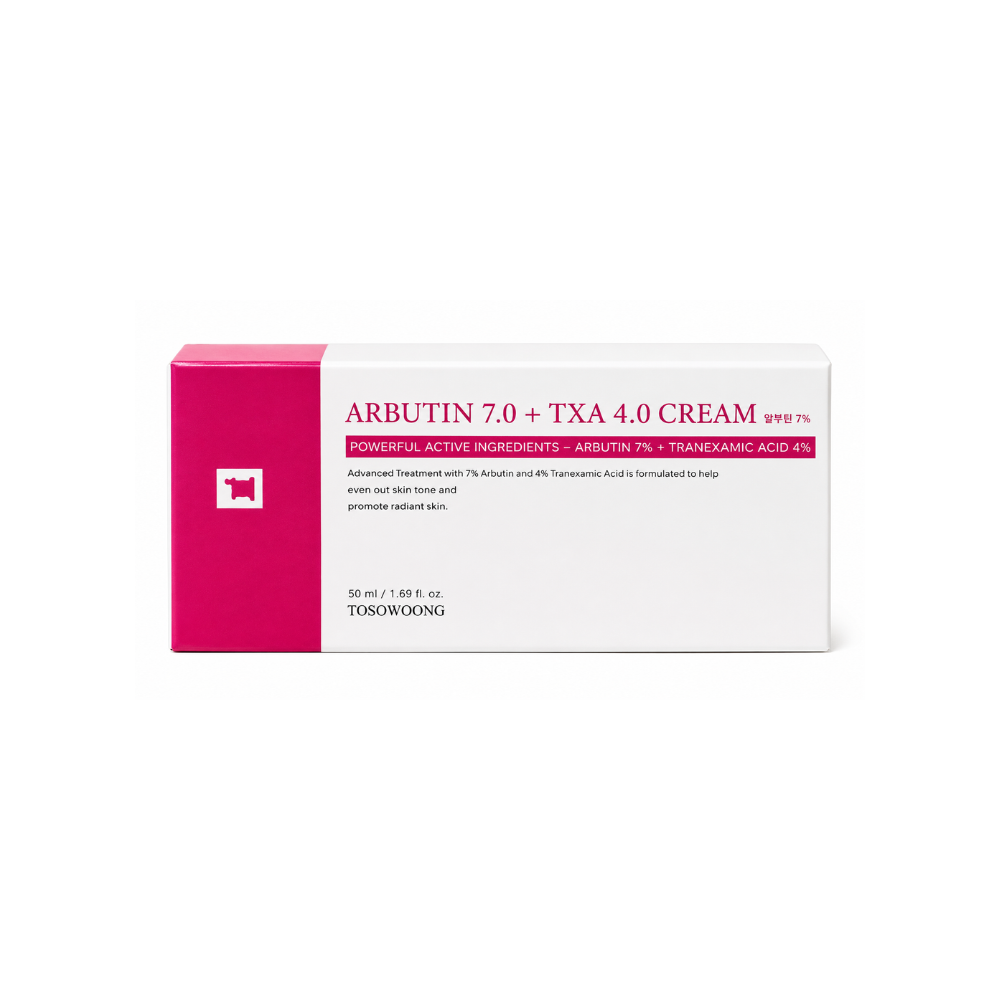 Tosowoong Arbutin 7% + Tranexamic Acid 4% Cream – 50ml
