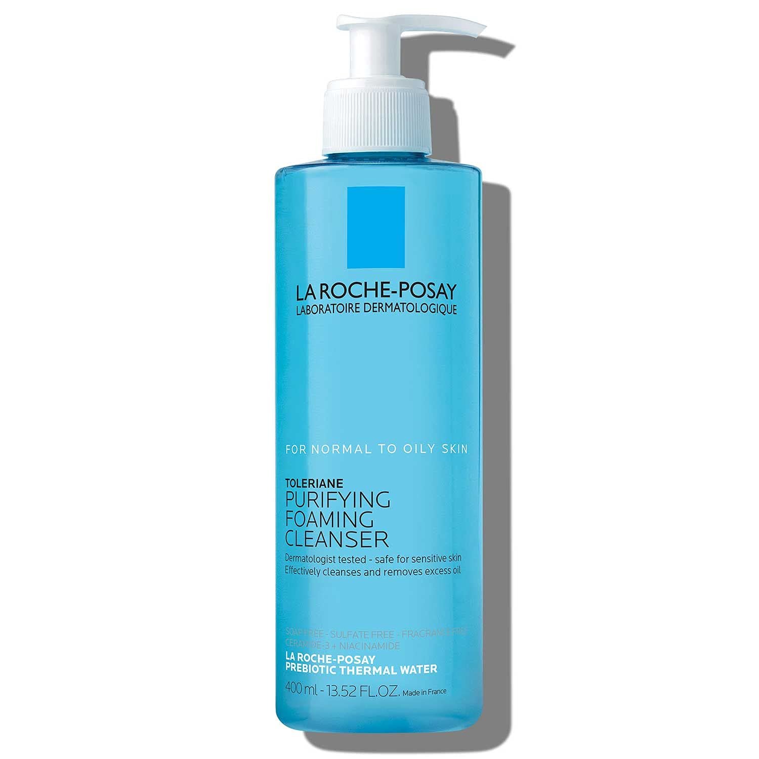 La Roche-Posay Effaclar Purifying Foaming Gel Cleanser for Oily, Blemish-Prone Skin 400ml