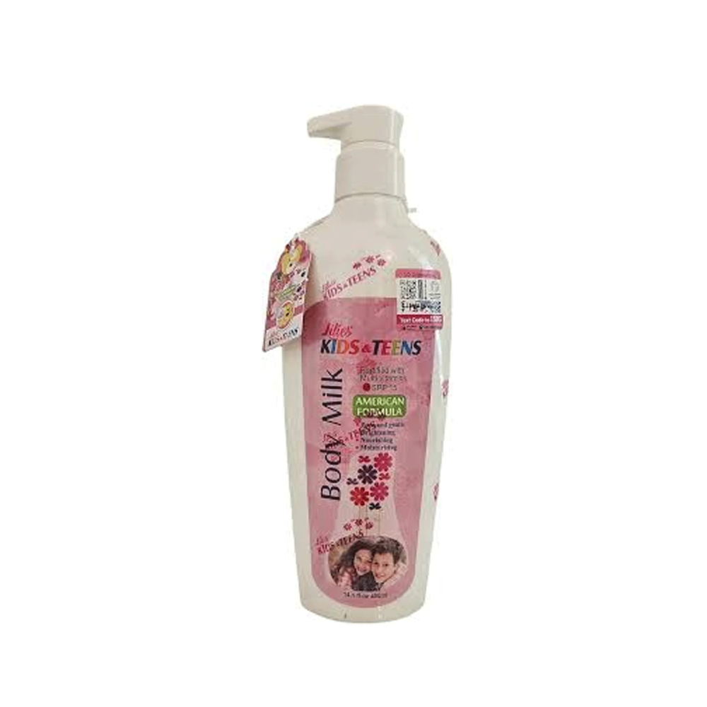 Lilies Kids & Teens Body Milk – 400ml