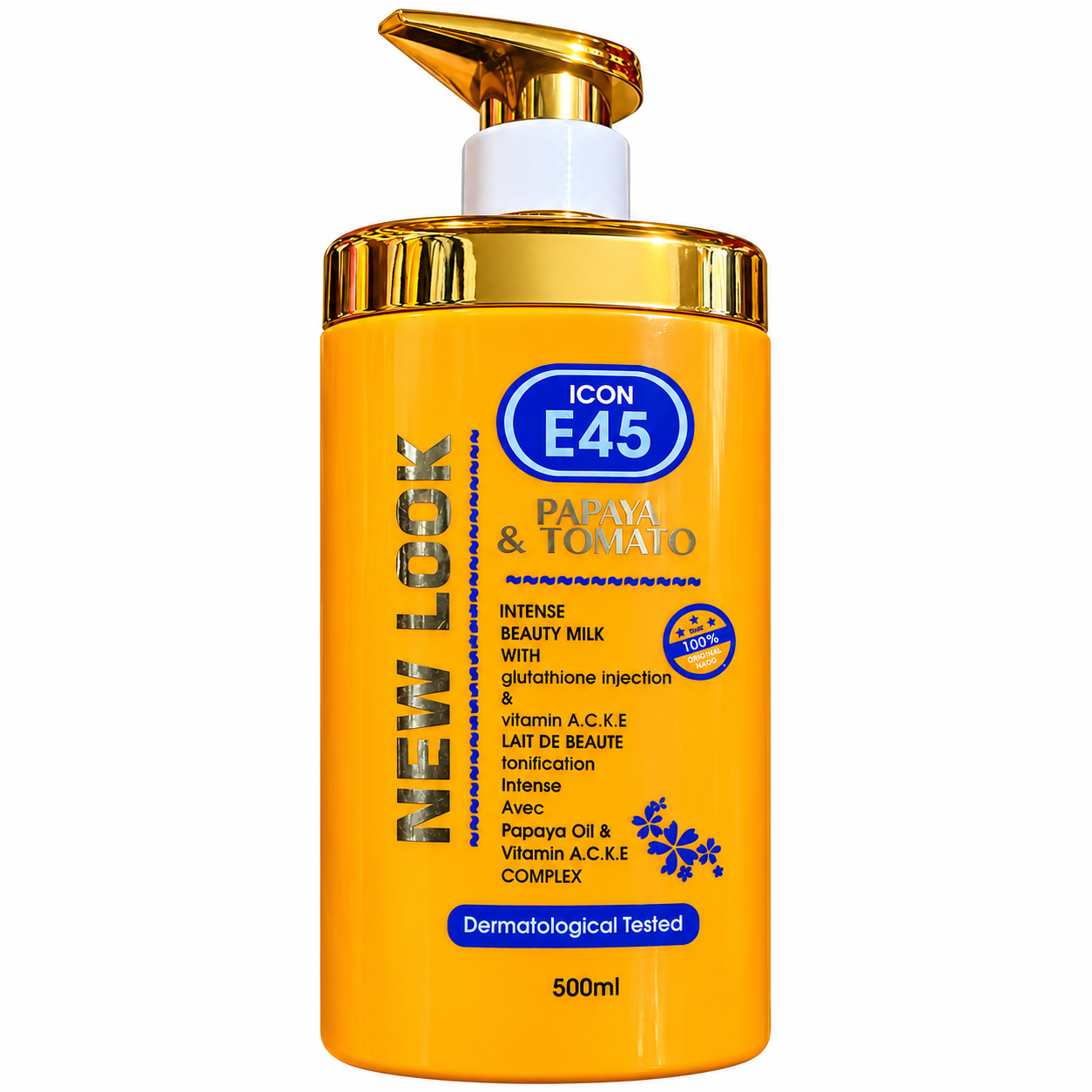 ICON E45 Papaya & Tomato Beauty Milk 500ml